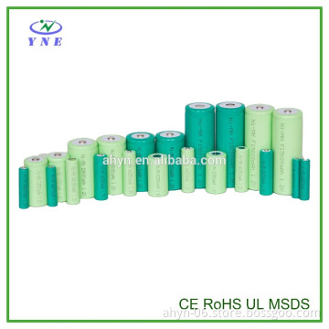 Nickel Metal hydride rechargeable battery 1.2V D 4000mAh